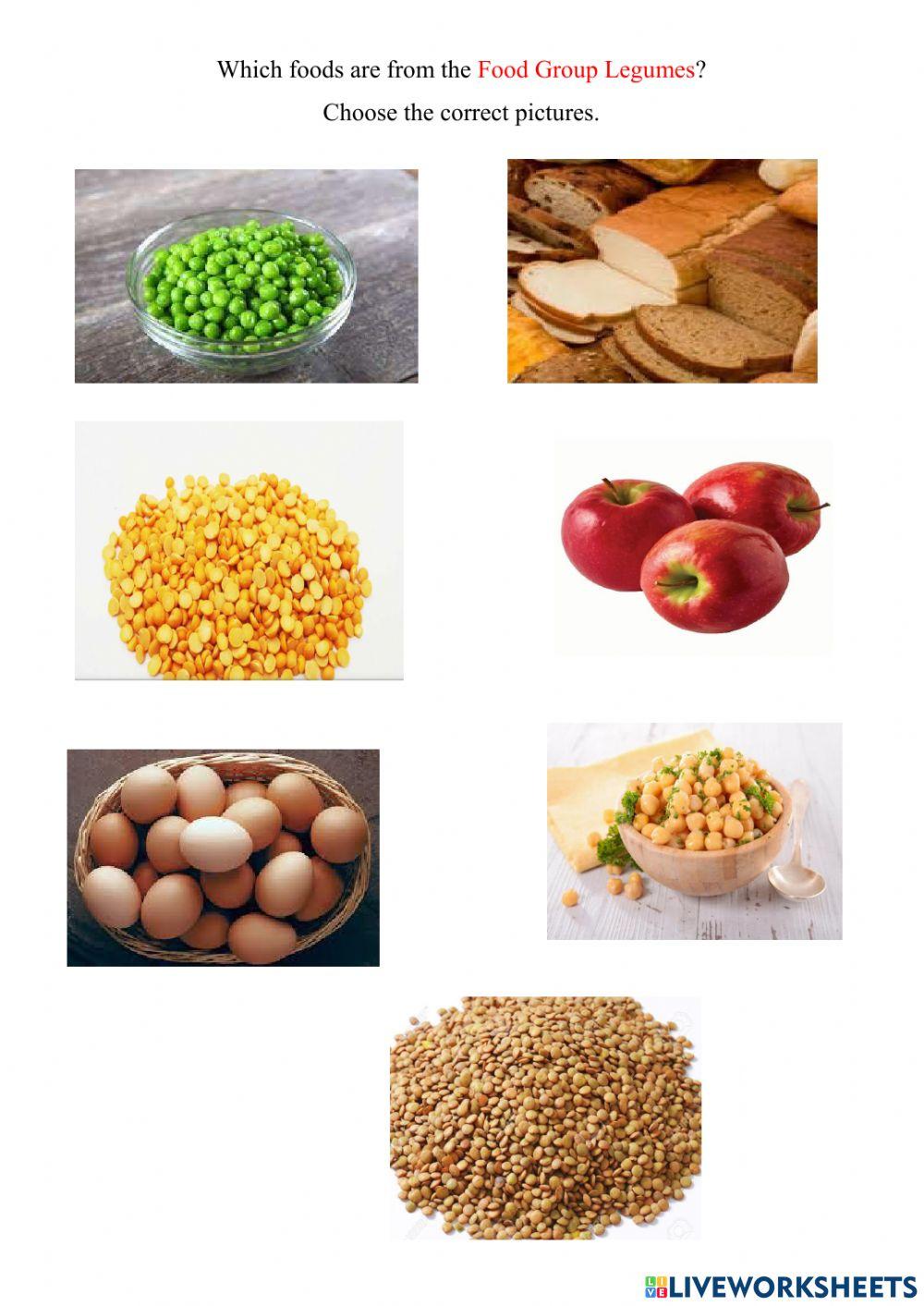 Food Groups - Legumes
