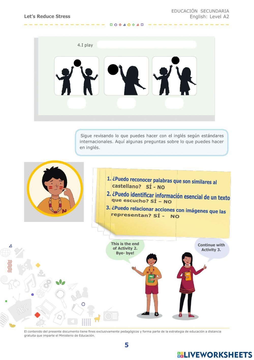 ACTIVITY 2 learning experience 3