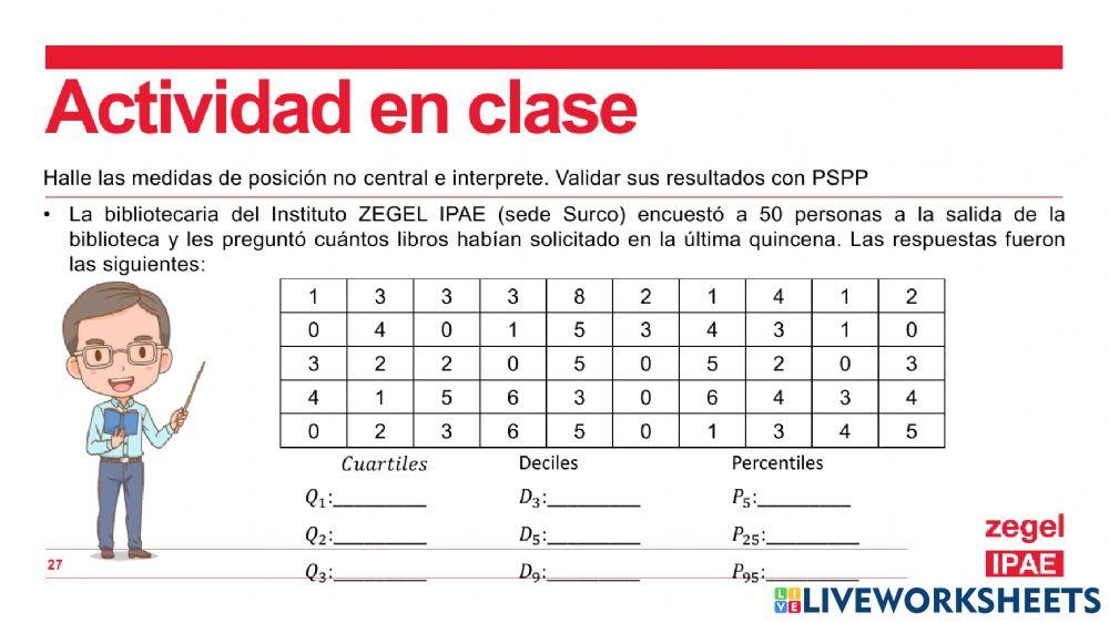 Medidas de Posición no Central 4