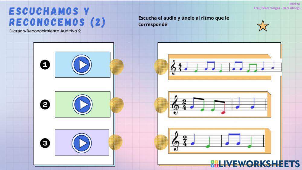 Escuchamos y  reconocemos (2)