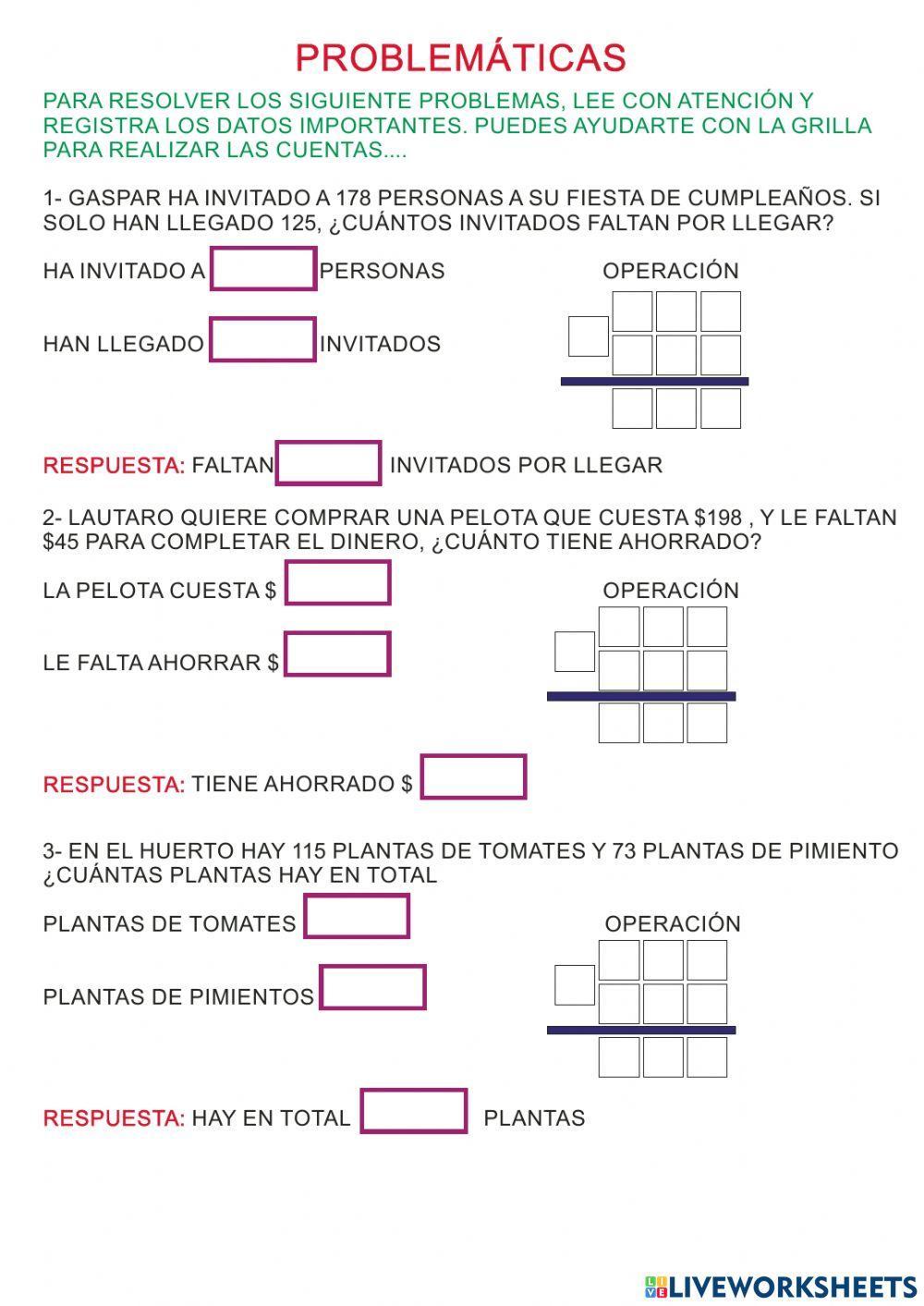 Resolución de problemas