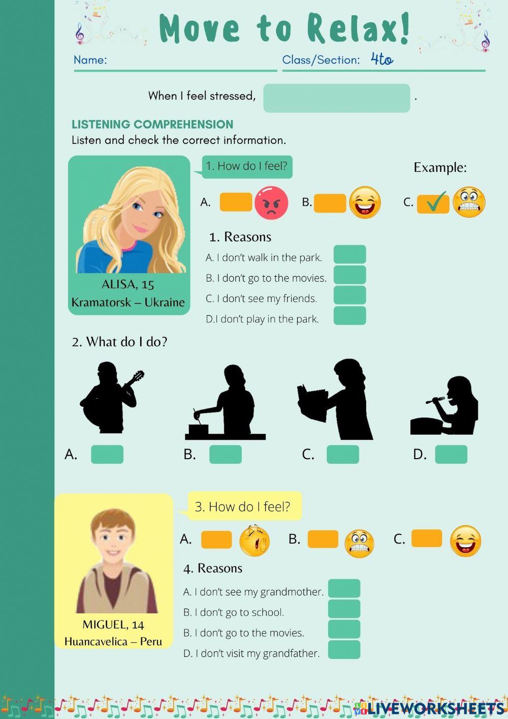 Exp 3. A1 Move to Relax! parte 1