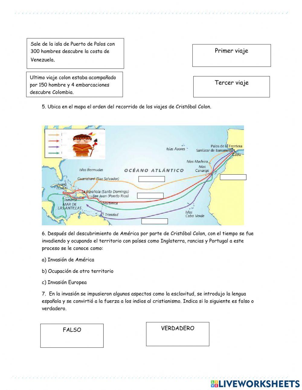 Descubrimiento de  América