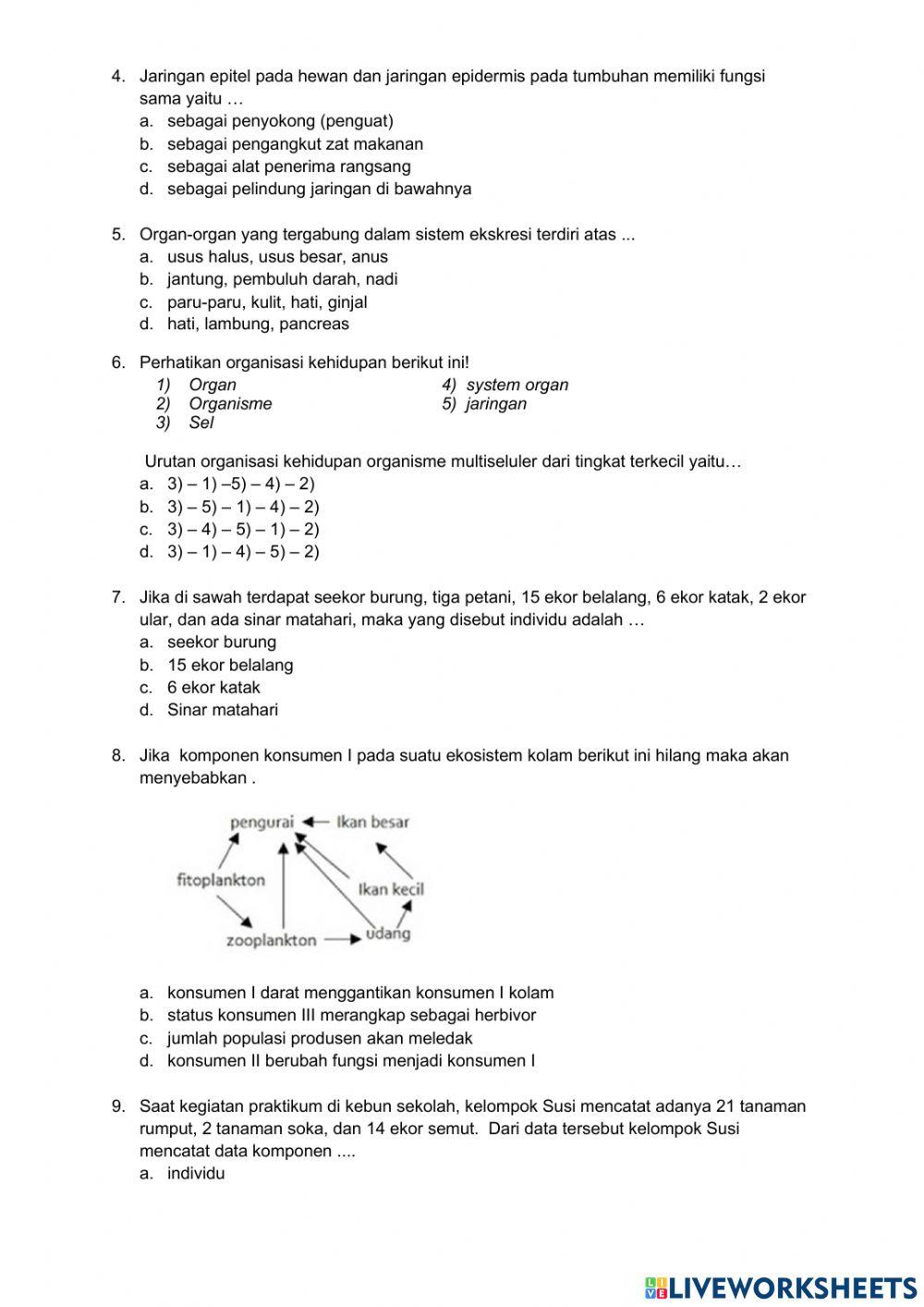 Pat ipa kelas 7 tahun 2020-2021