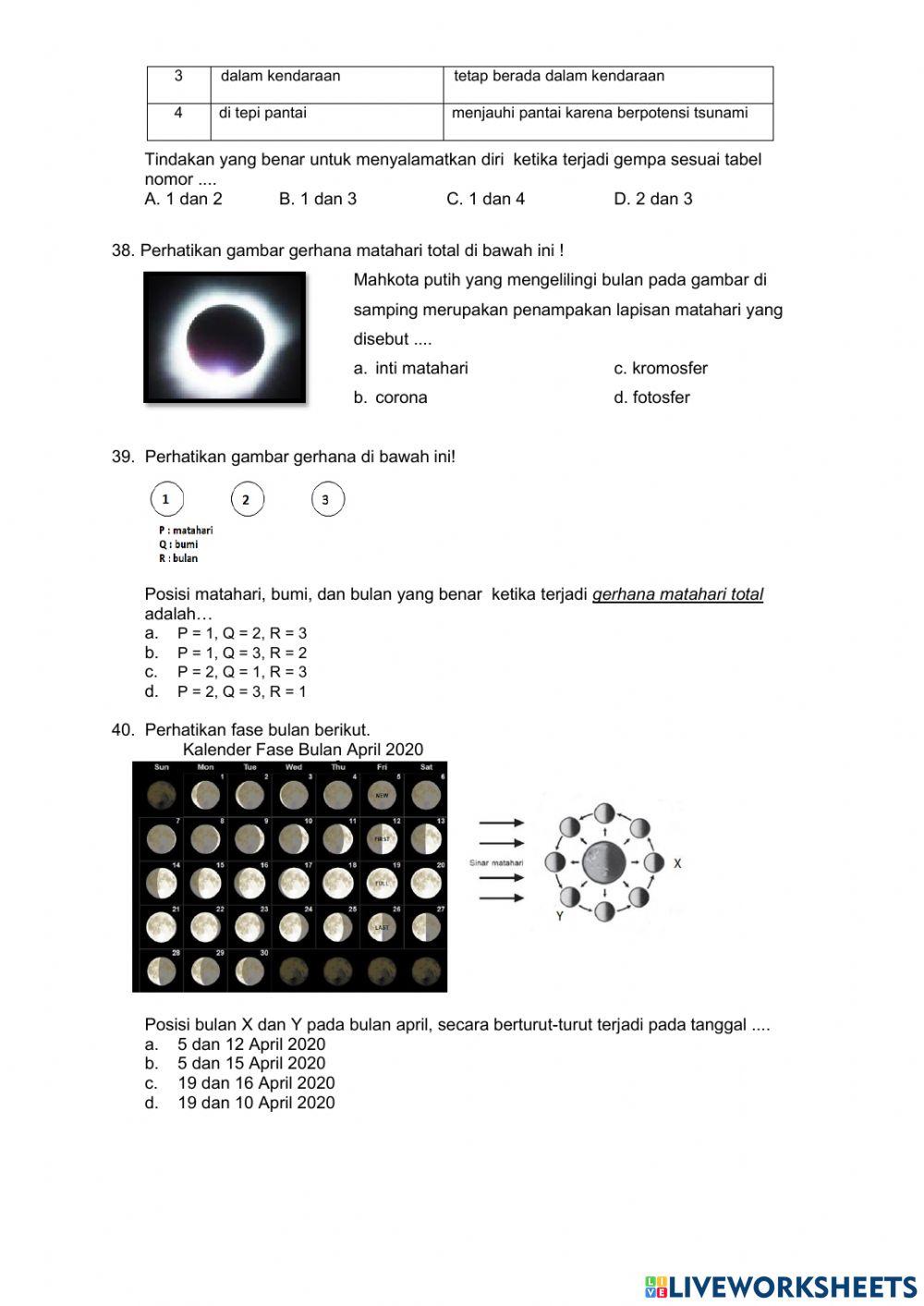 Pat ipa kelas 7 tahun 2020-2021