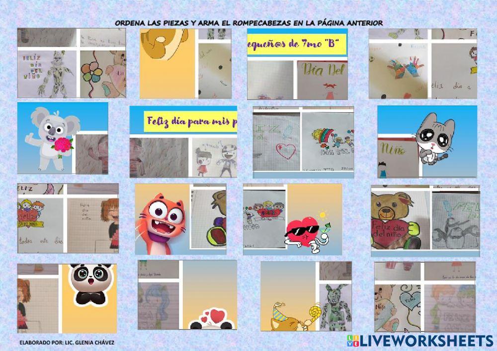 Collage por el día del niño(a)