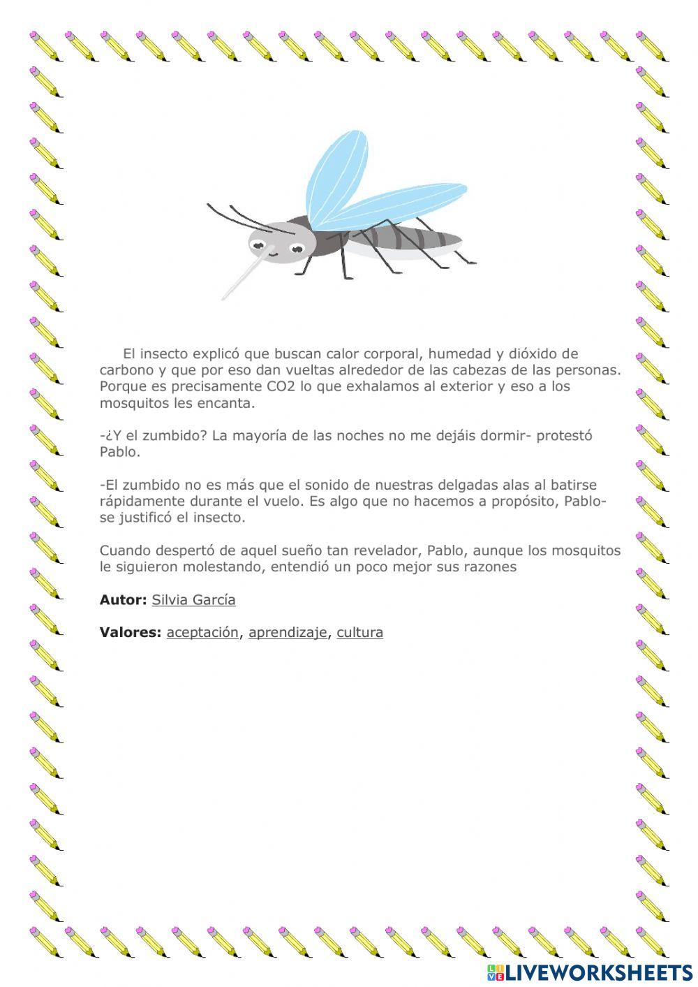 El zumbido de los mosquitos