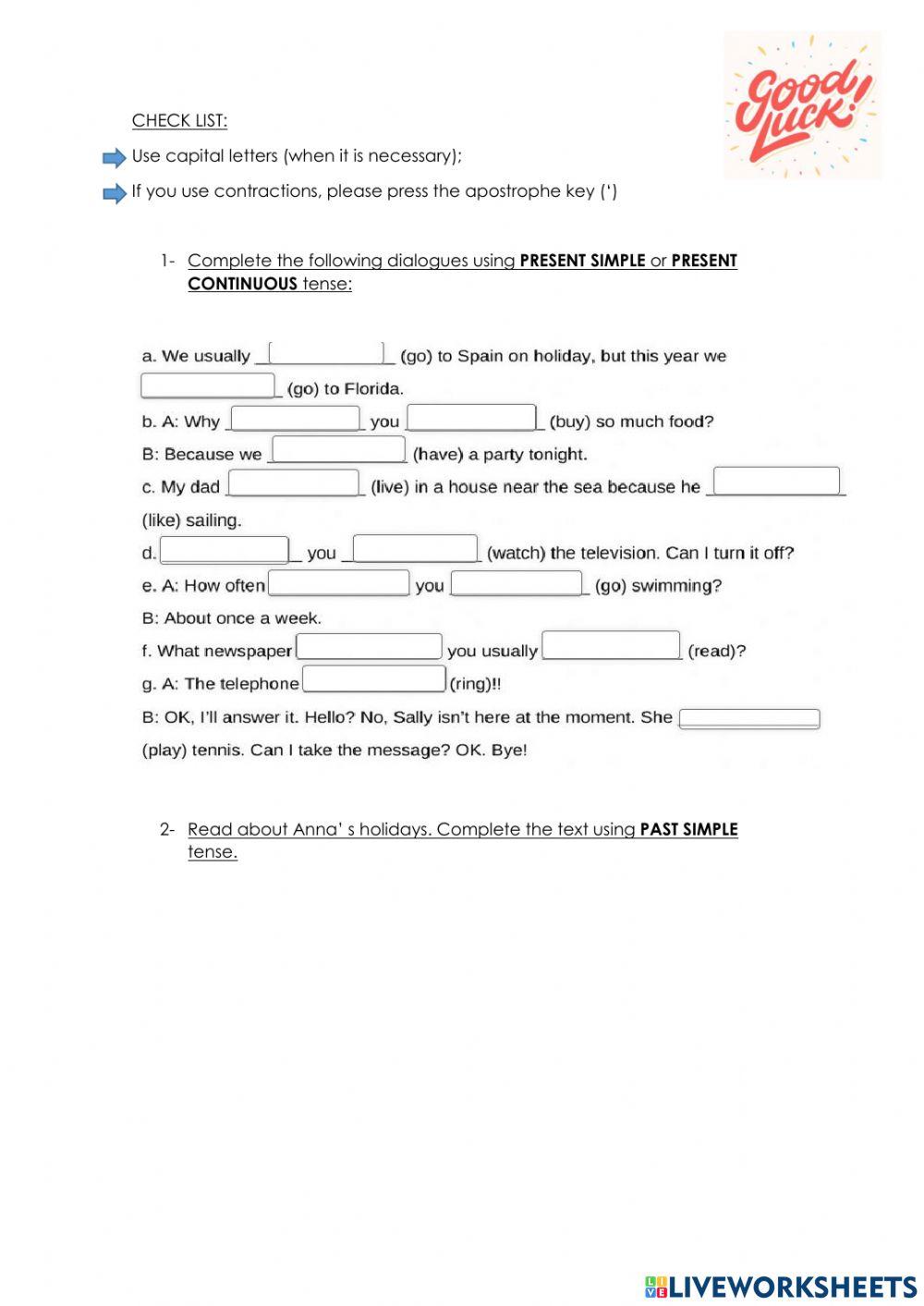 Classwork - 3rd Year