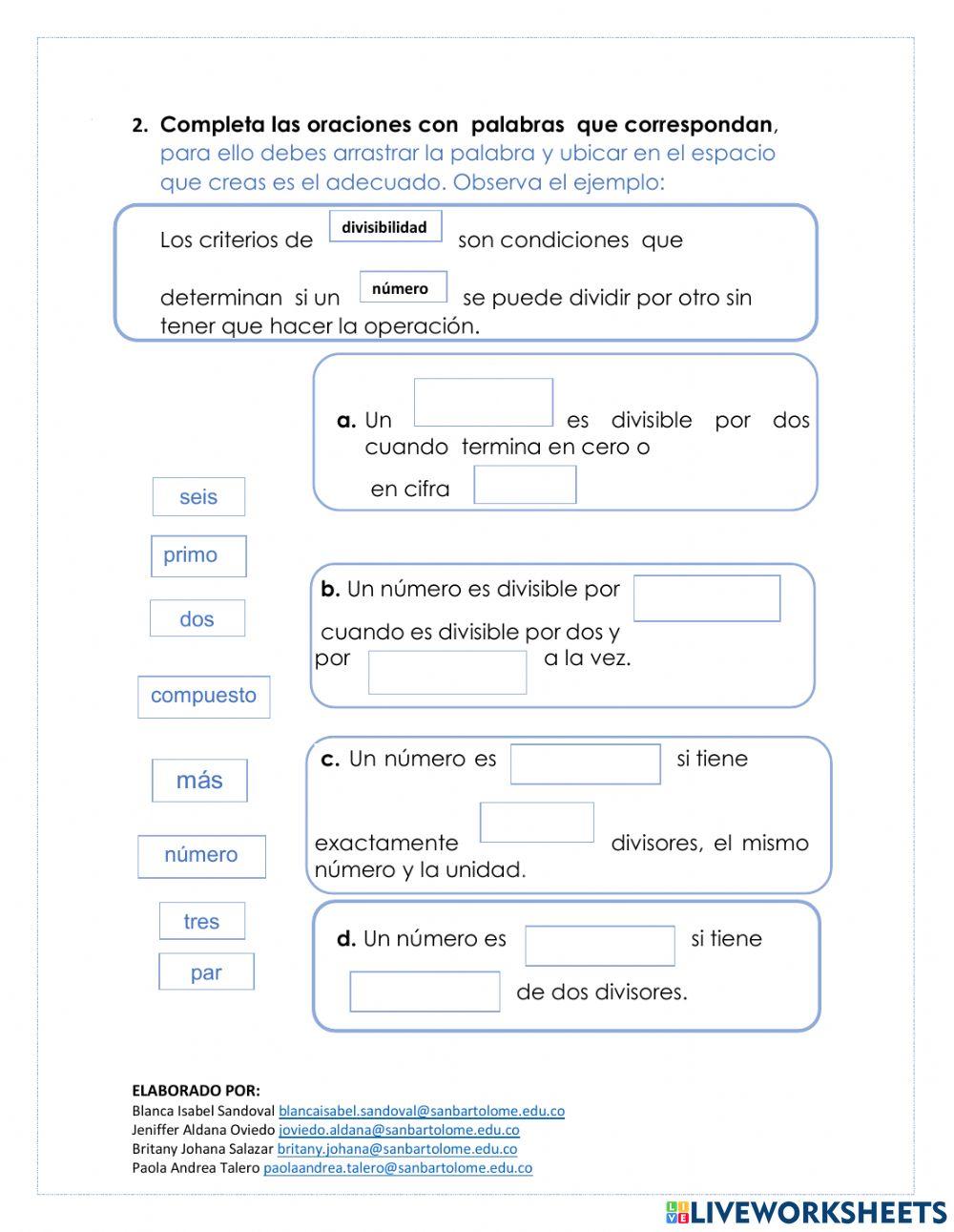 Actividad Evaluativa Relacional