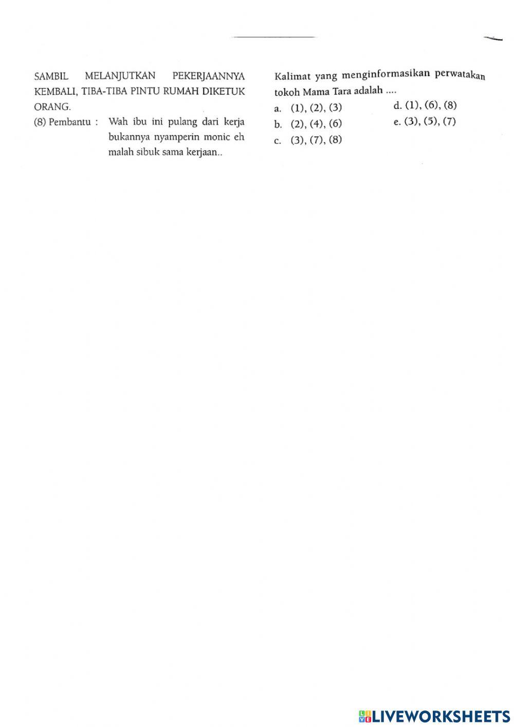 Tugas 1 Daring Kelas 8