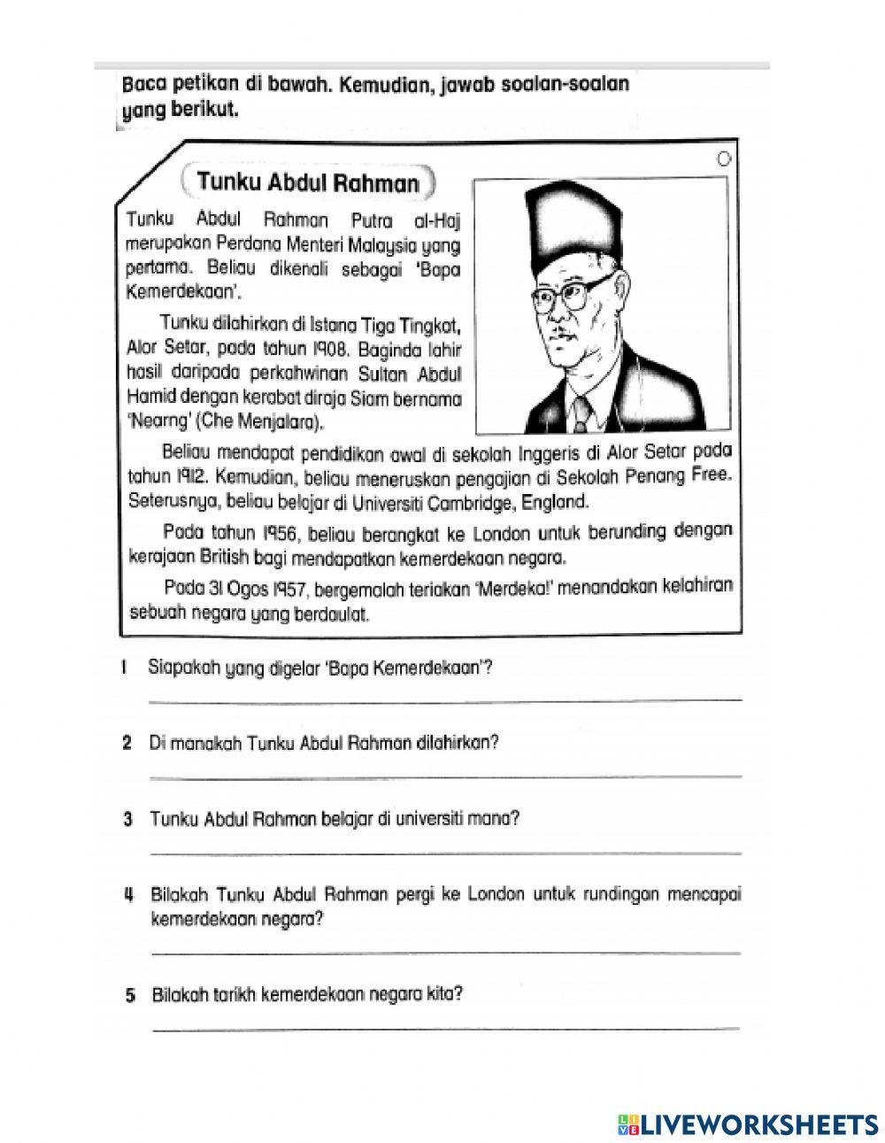 Ujian pertengahan tahun Tahap 1