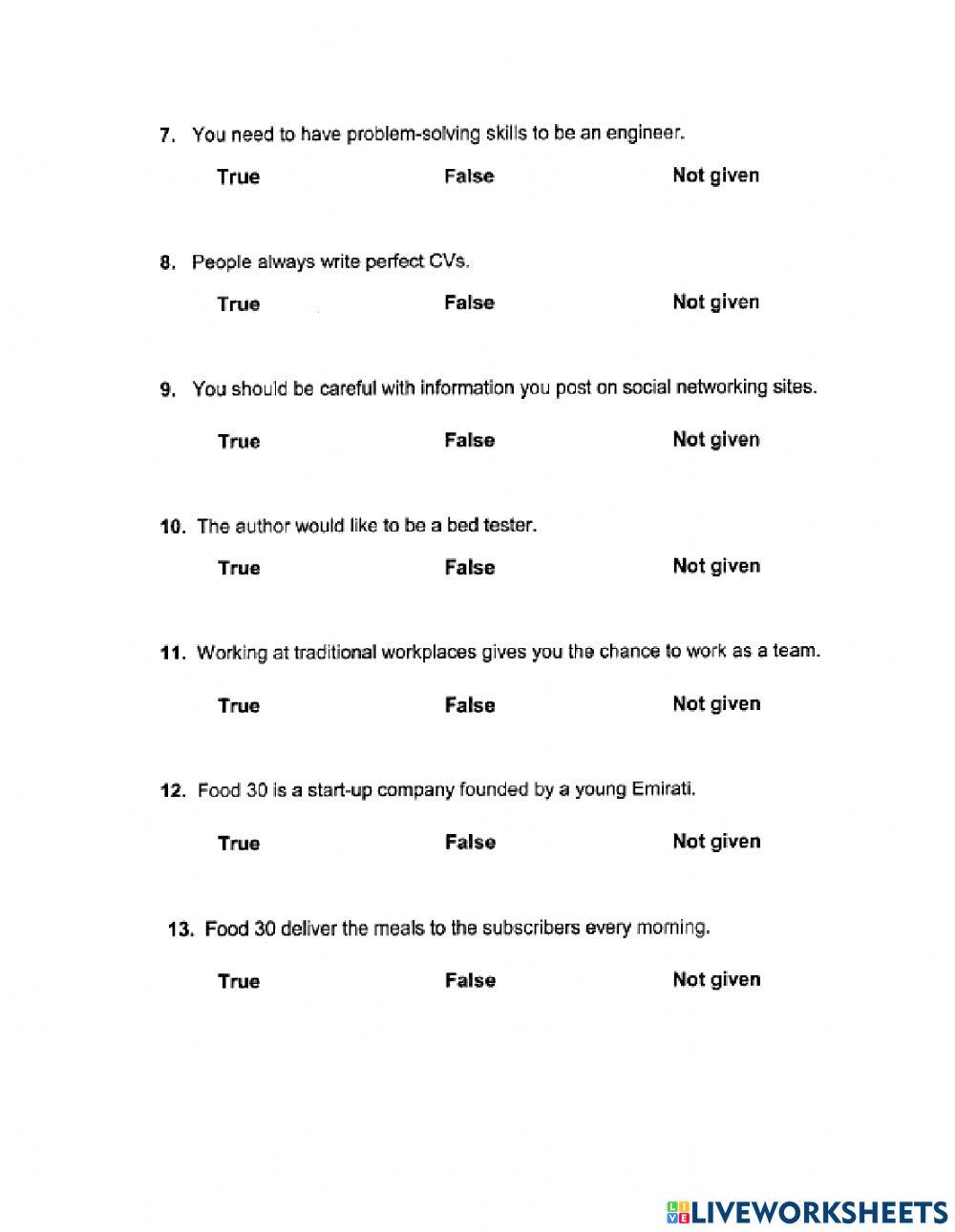 Term 3  final exam revision passage 1