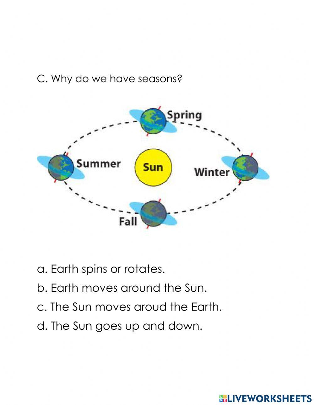 Term 3 Science Homework No.1