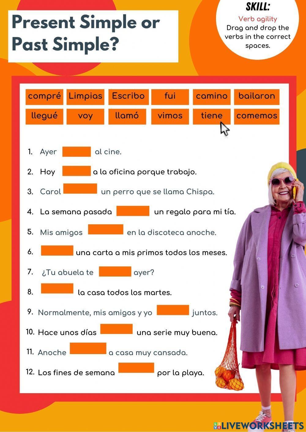 Spanish Past or Present?