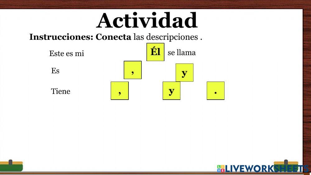 Párrafo persona de la familia