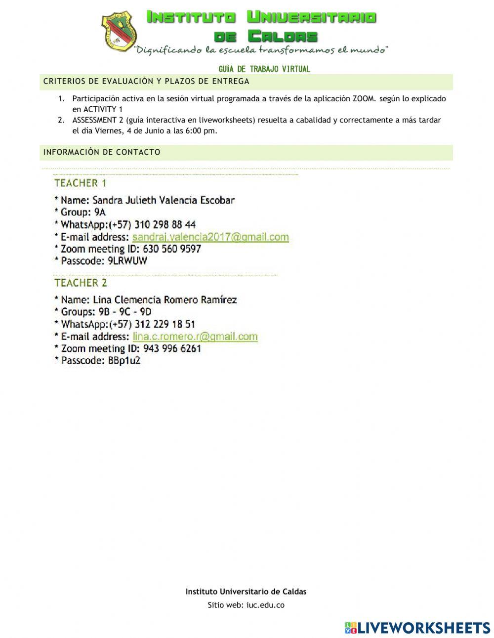 Future - Be going to