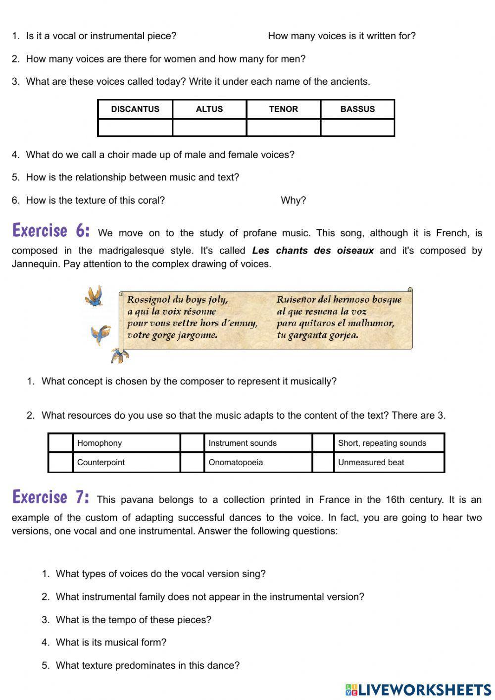 Unit 3 Music in the Renaissance