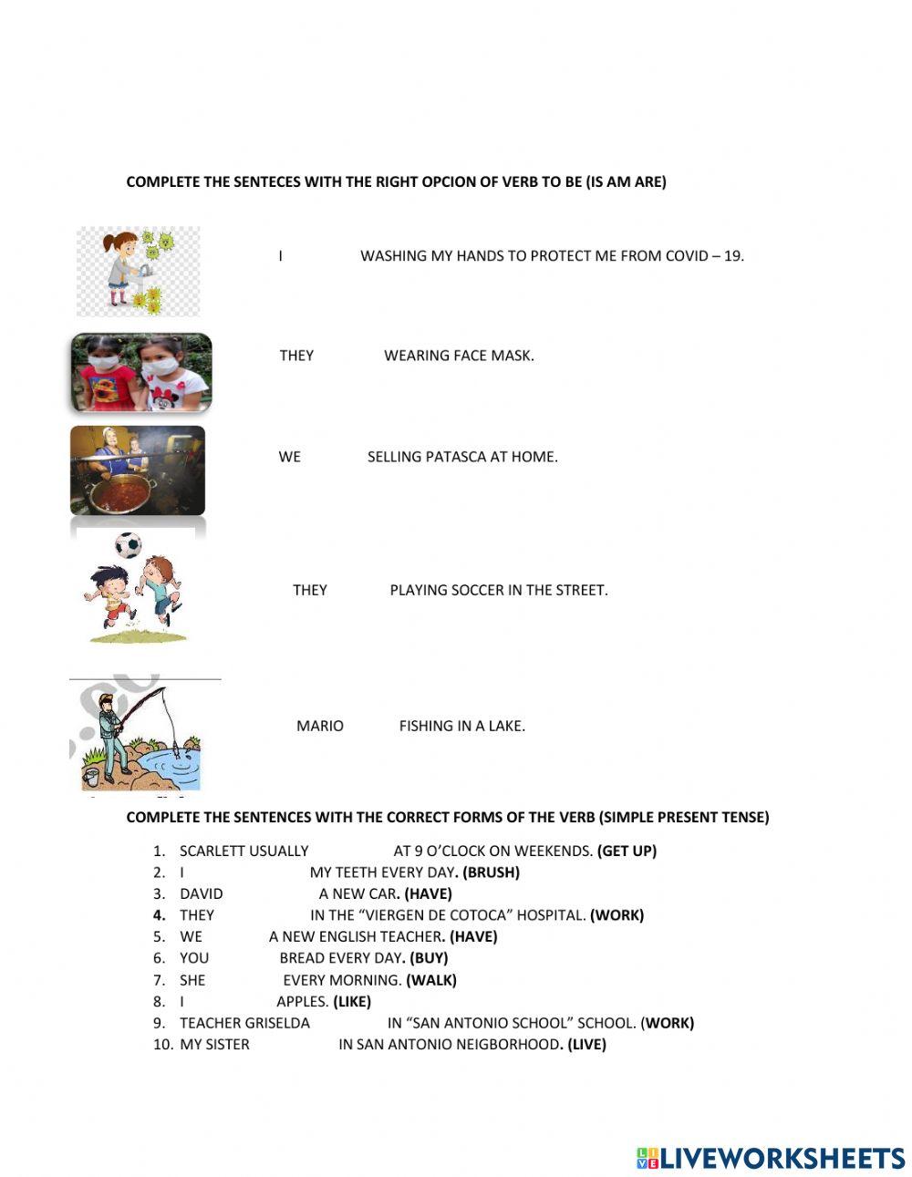 Rellenado de espacios en blanco