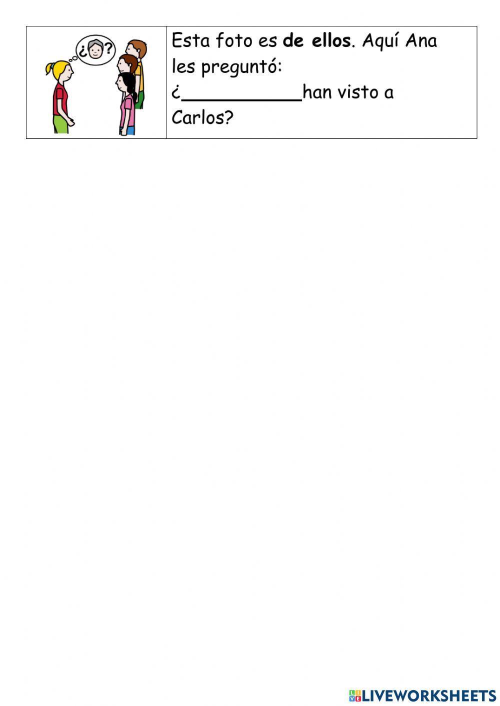 Pronombres Personales