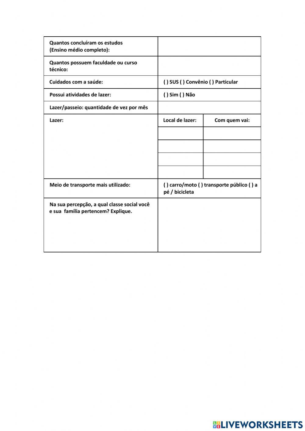 Projeto educação e saúde