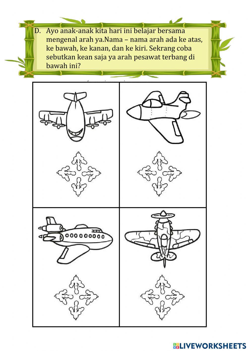 Tema alat transportasi UDARA