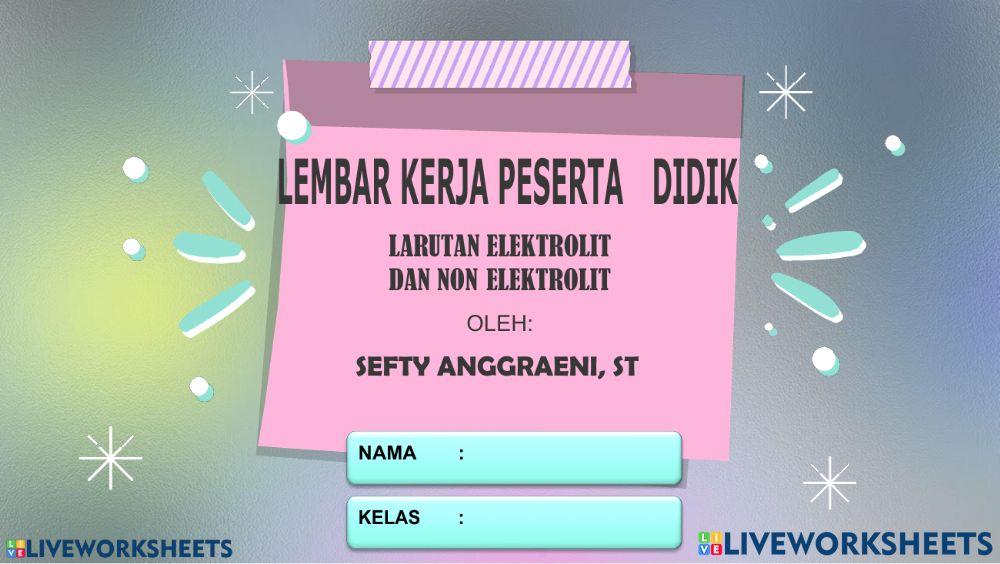 Lkpd kimia larutan elektrolit