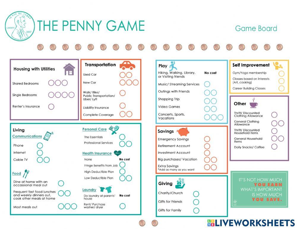 Wealthy Habits Penny Game 10 Hour