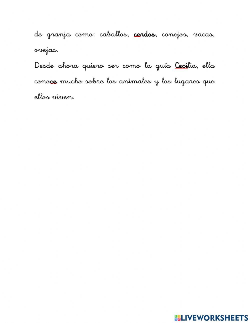 Actividad 2 Comprensión Lectora