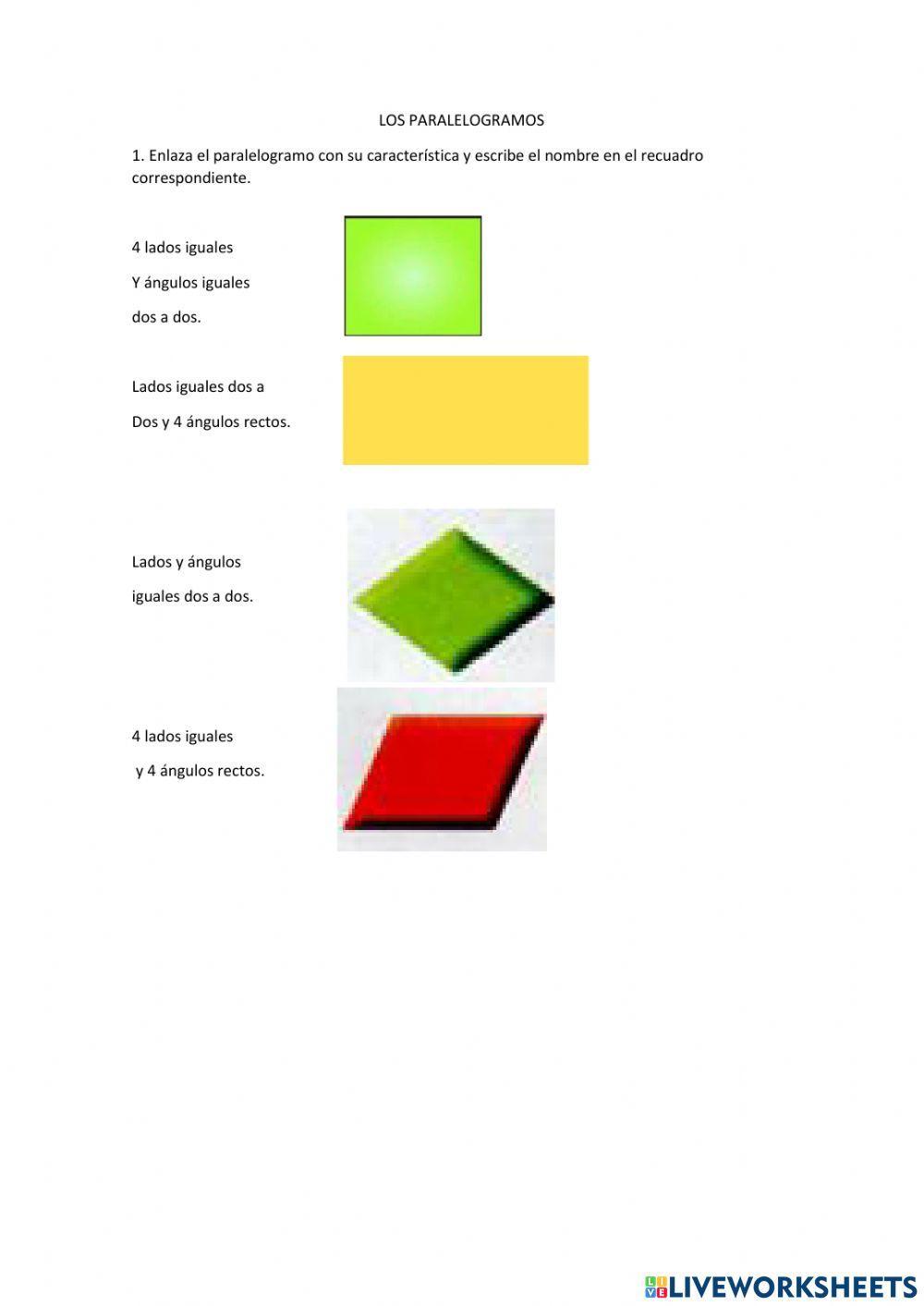 Los paralelogramos