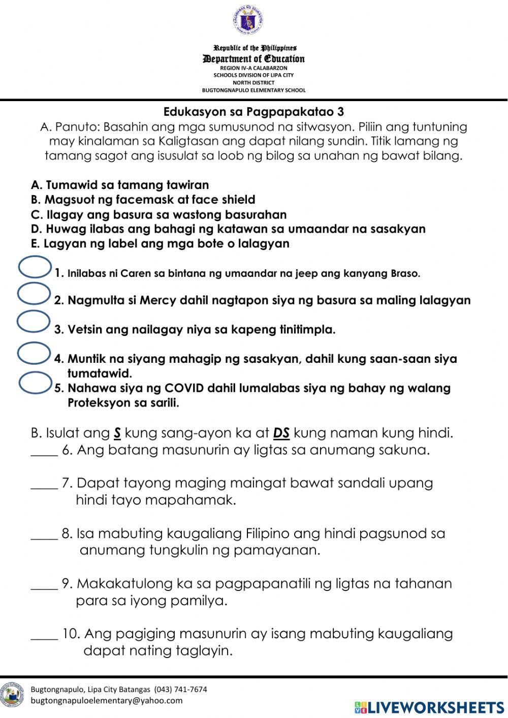 Pagsunod sa mga Tuntuning May Kinalaman sa Kaligtasan