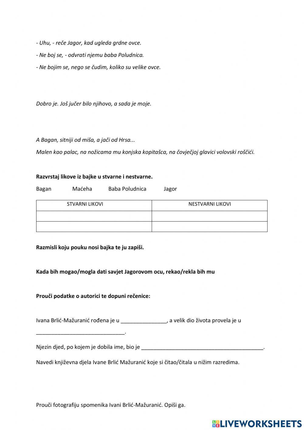 Priče iz davnine - JAGOR