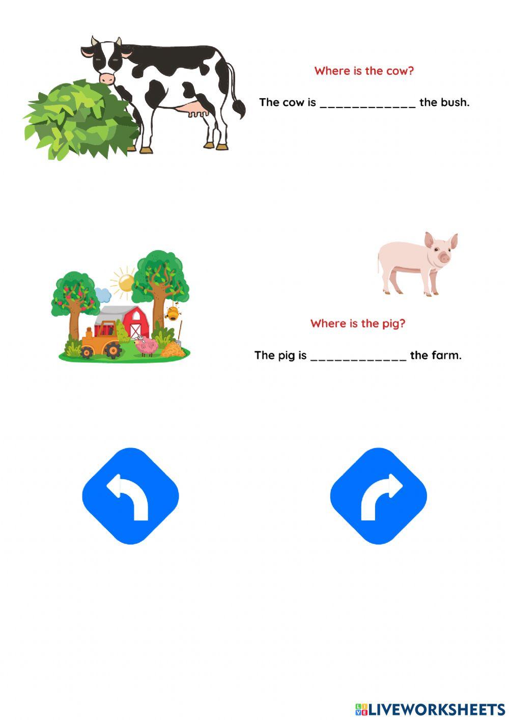 Prepositions of place 6