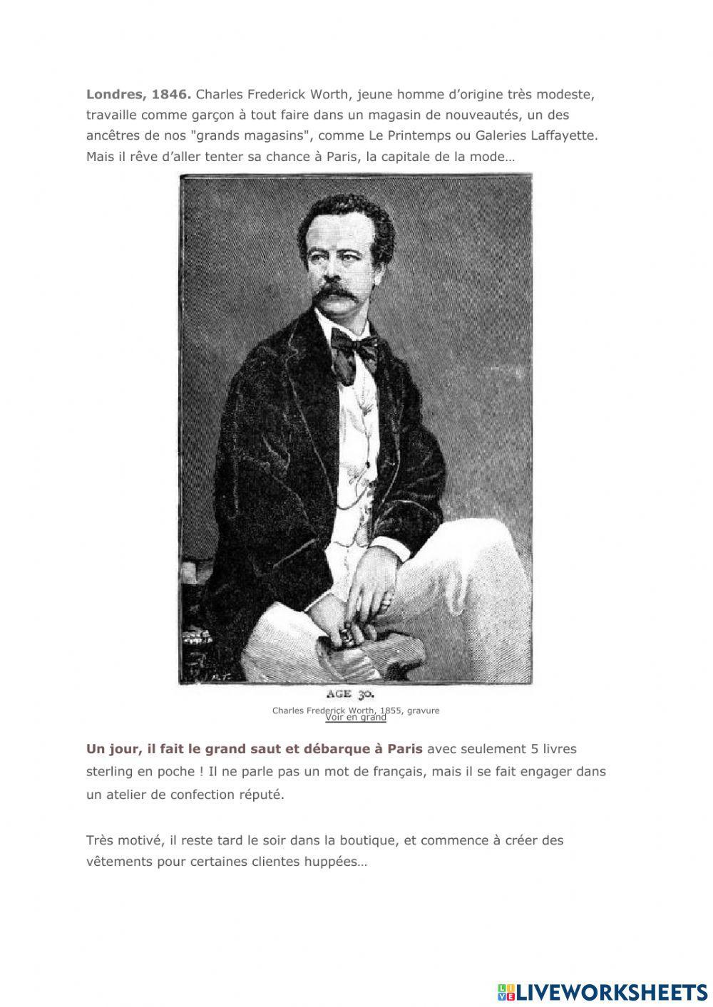 A l'origine de la Haute Couture