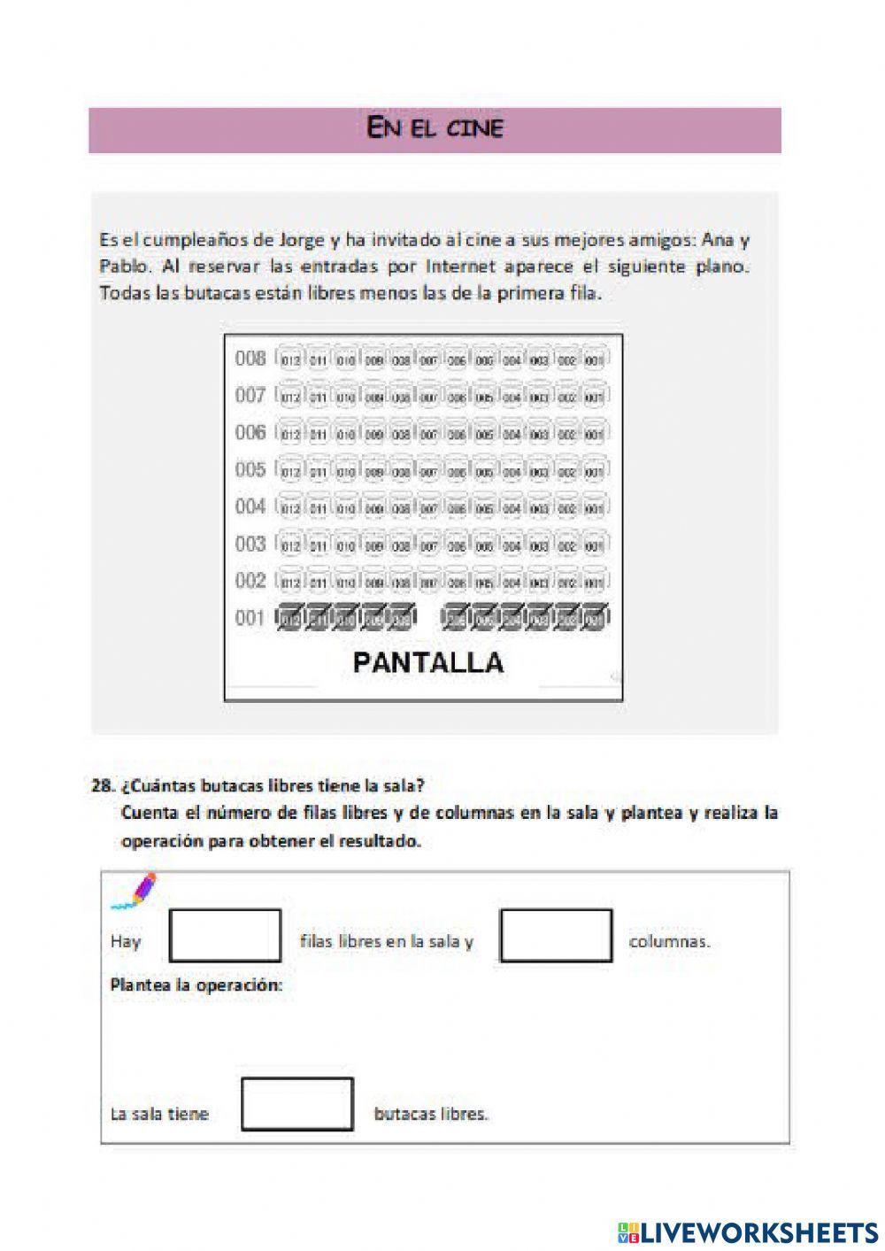 Prueba externa tercero 10
