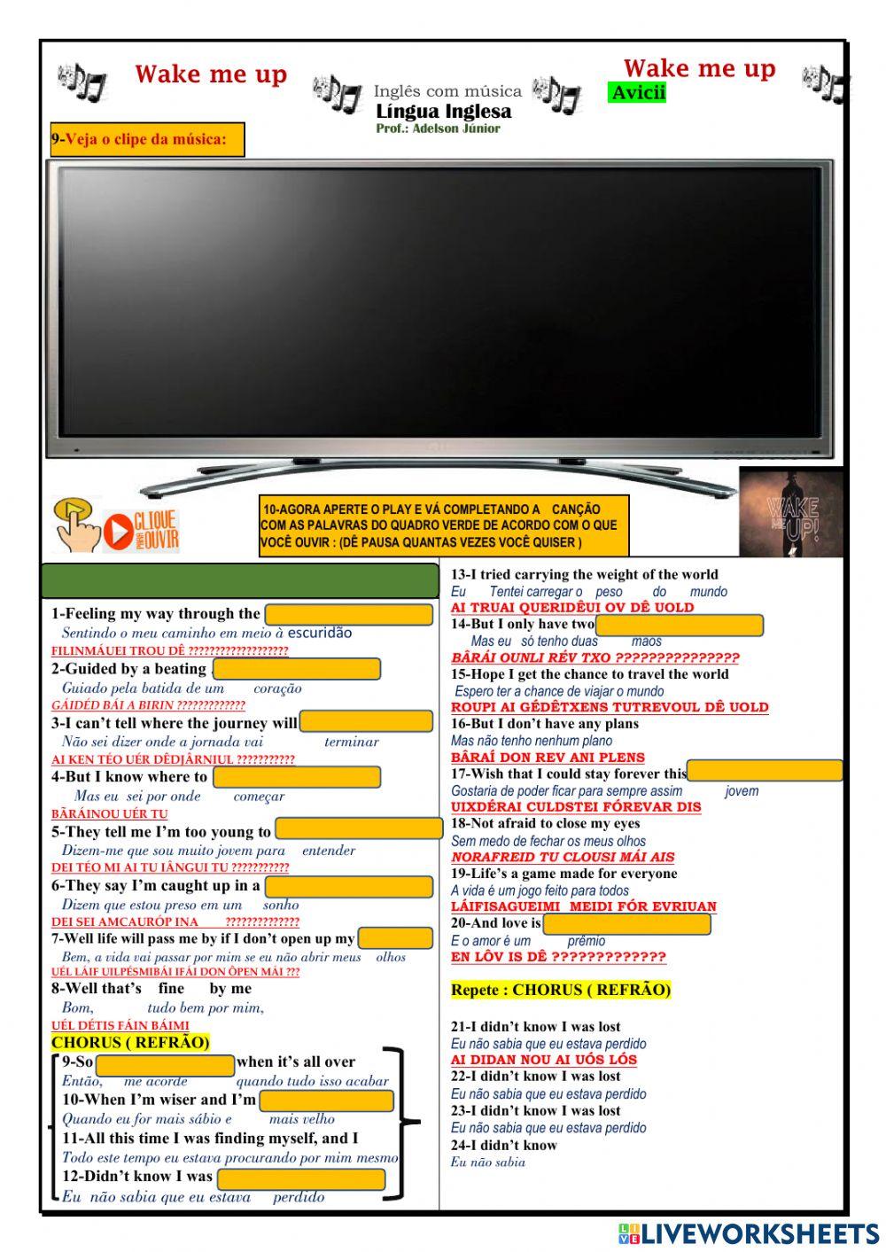 Simple Present ( revisão)