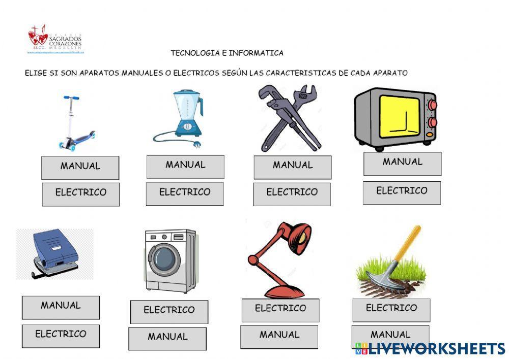 Electricos y manuales