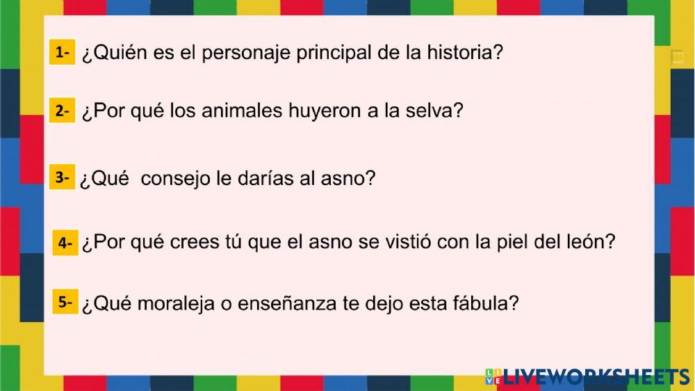 Prueba final Lengua Española
