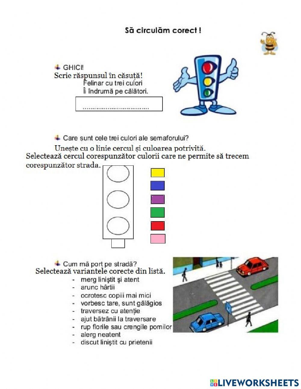 Să circulăm corect!