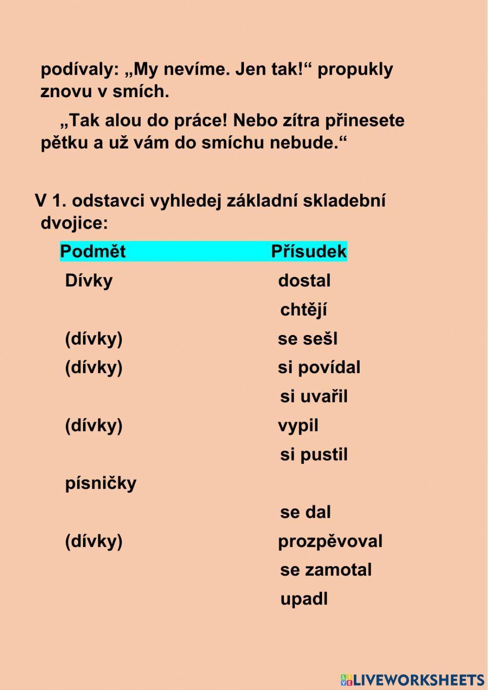 Podmět ženského rodu