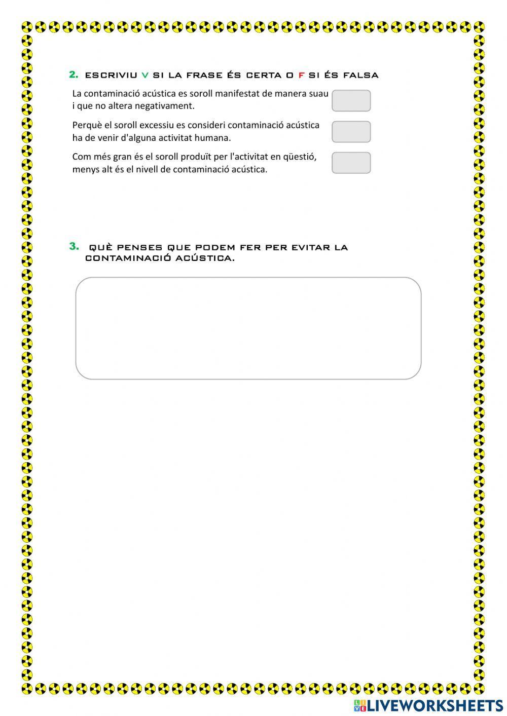 Contaminació acústica