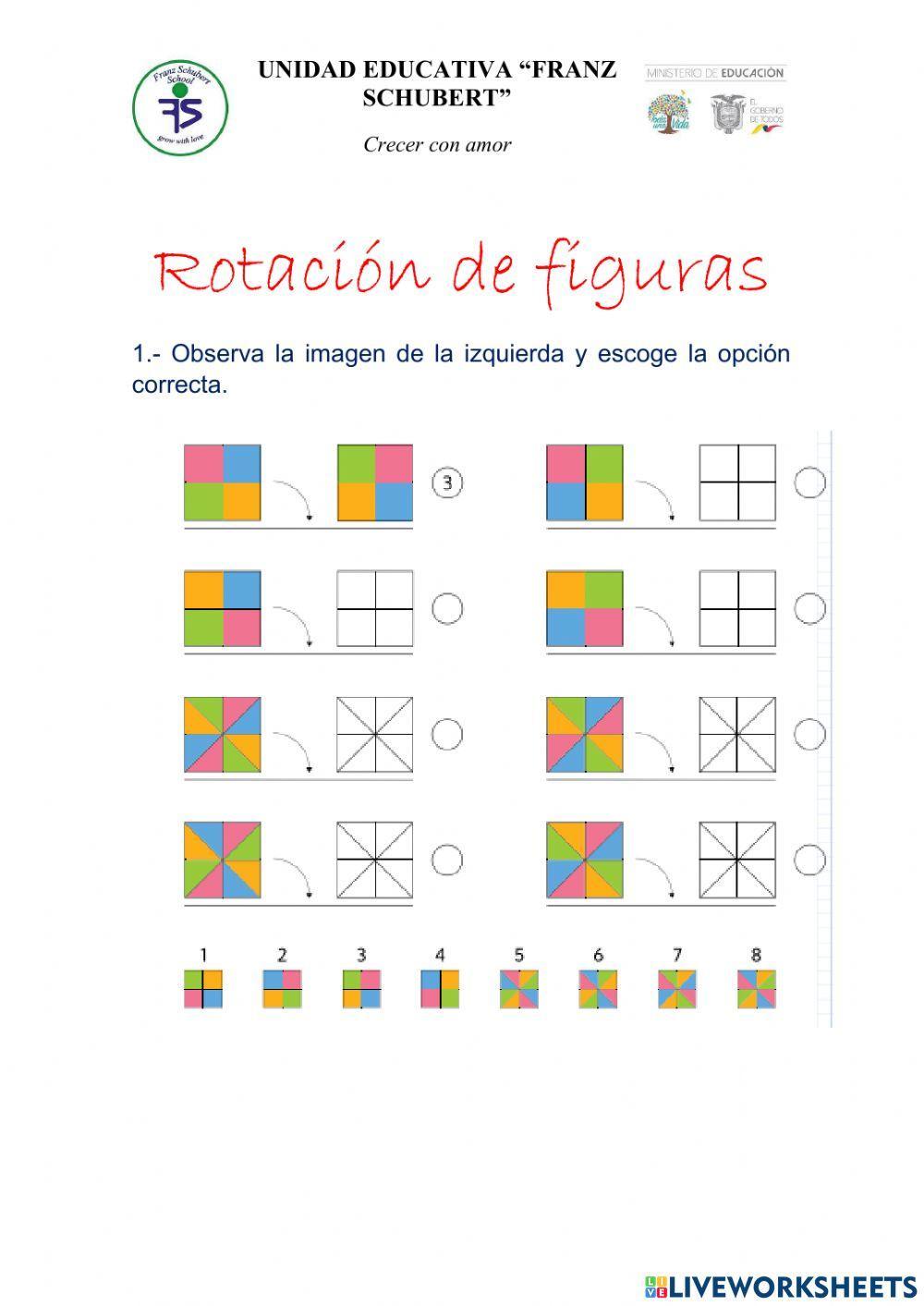 Rotación de figuras