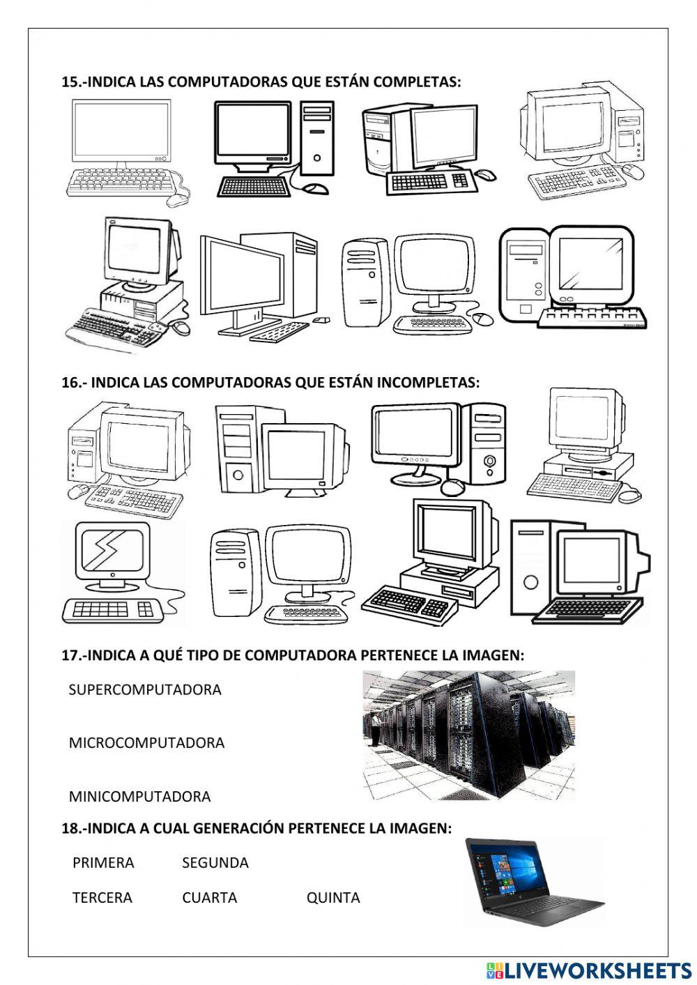 Examen bimestra de computación 4