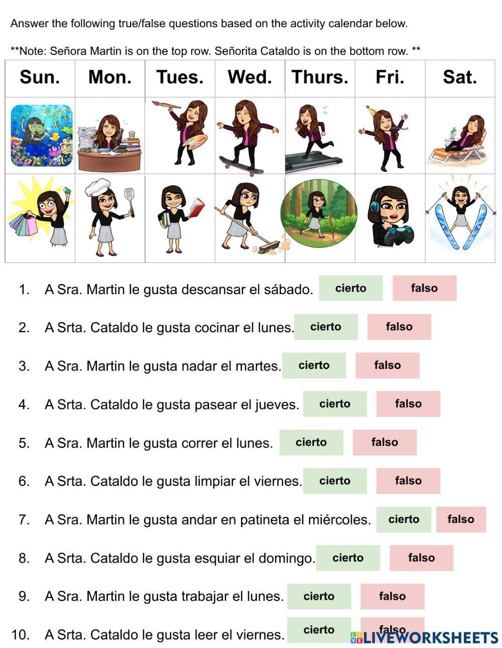 Activities Practice 4