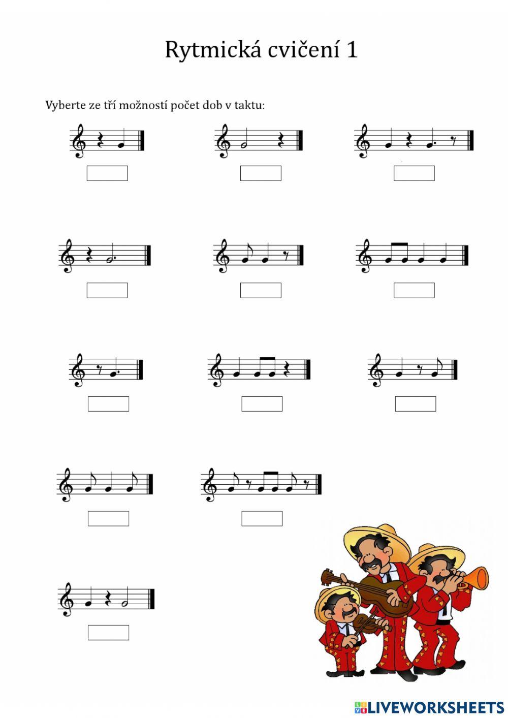 Rytmická cvičení 1