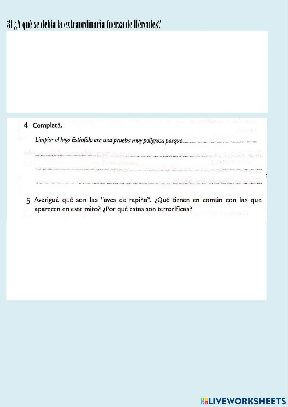 Los trabajos de Hércules