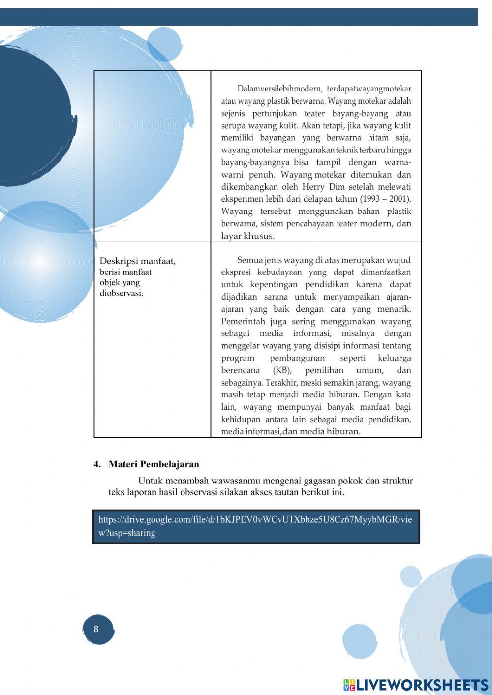 LKPD 4.1 Pembelajaran