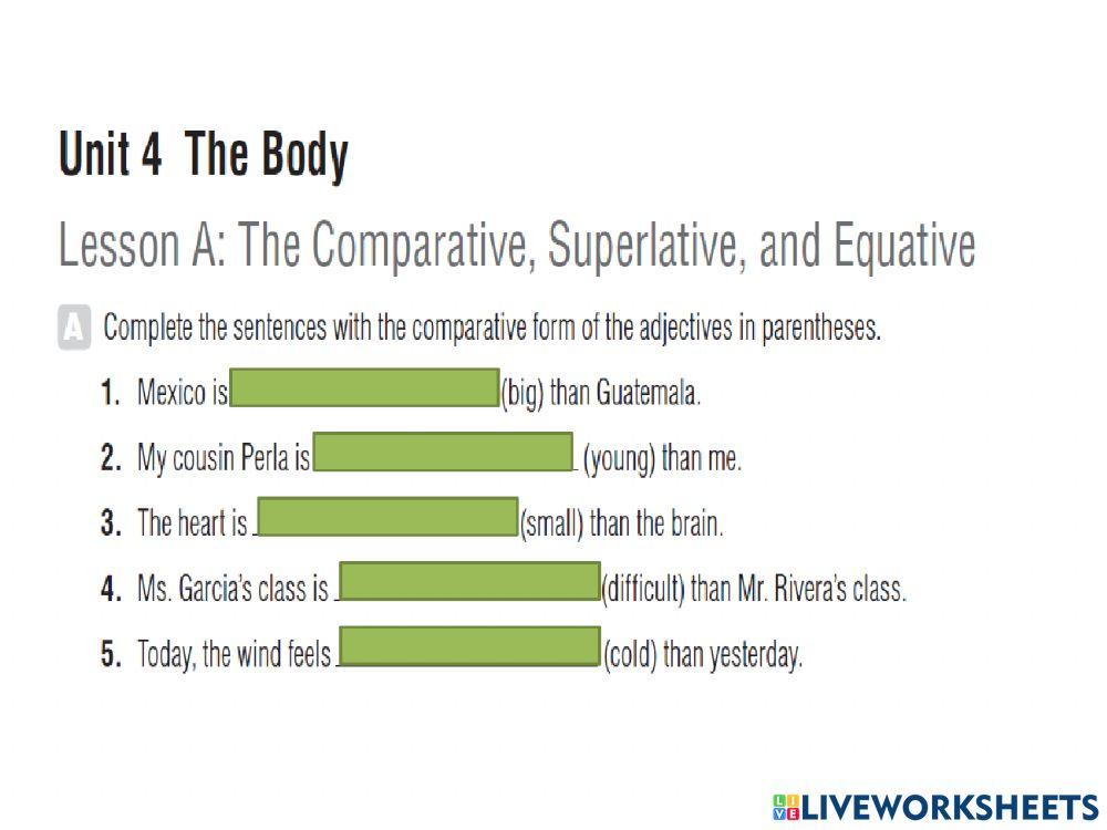 World english 2 unit 4 grammar