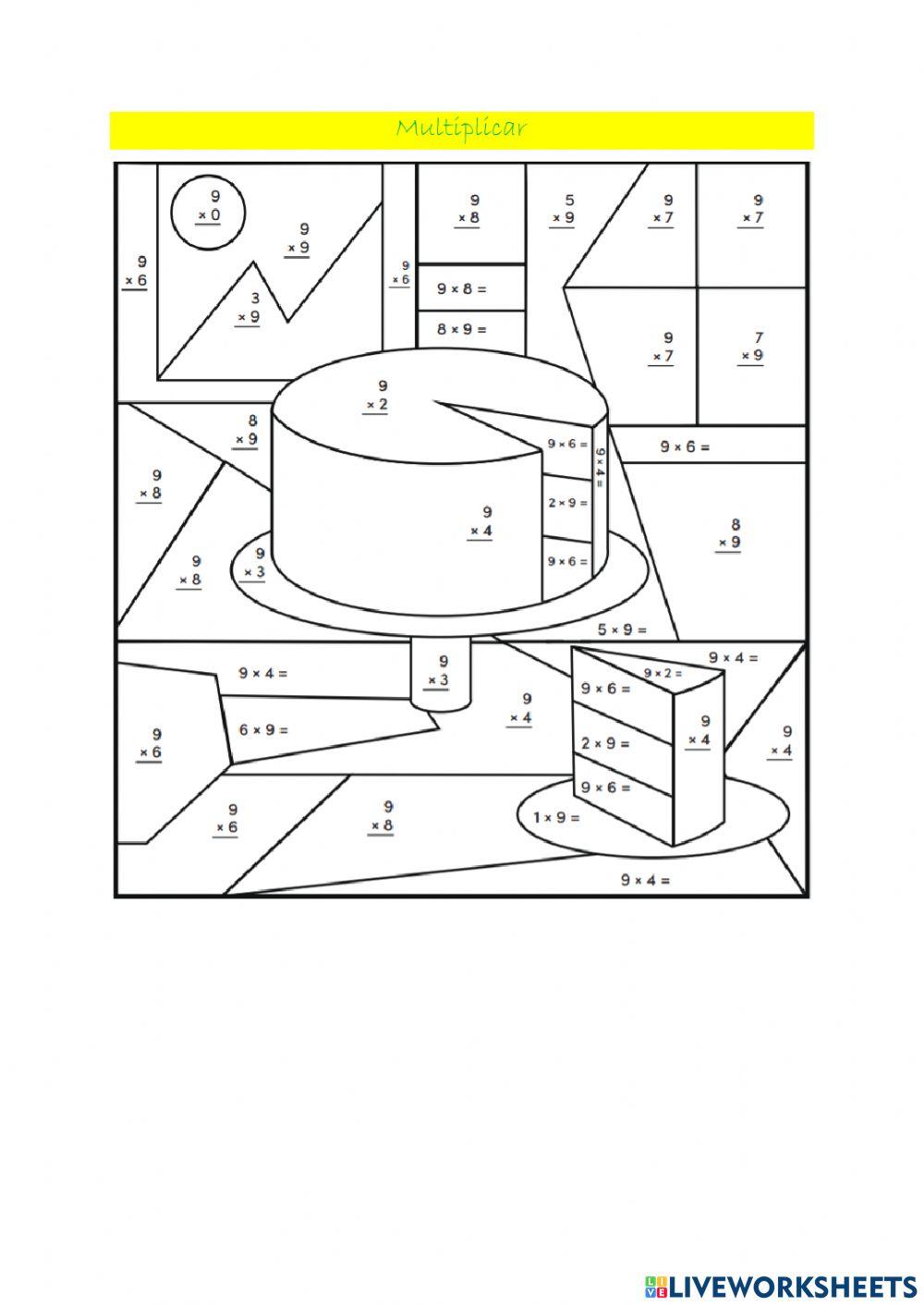 Tablas de multiplicar