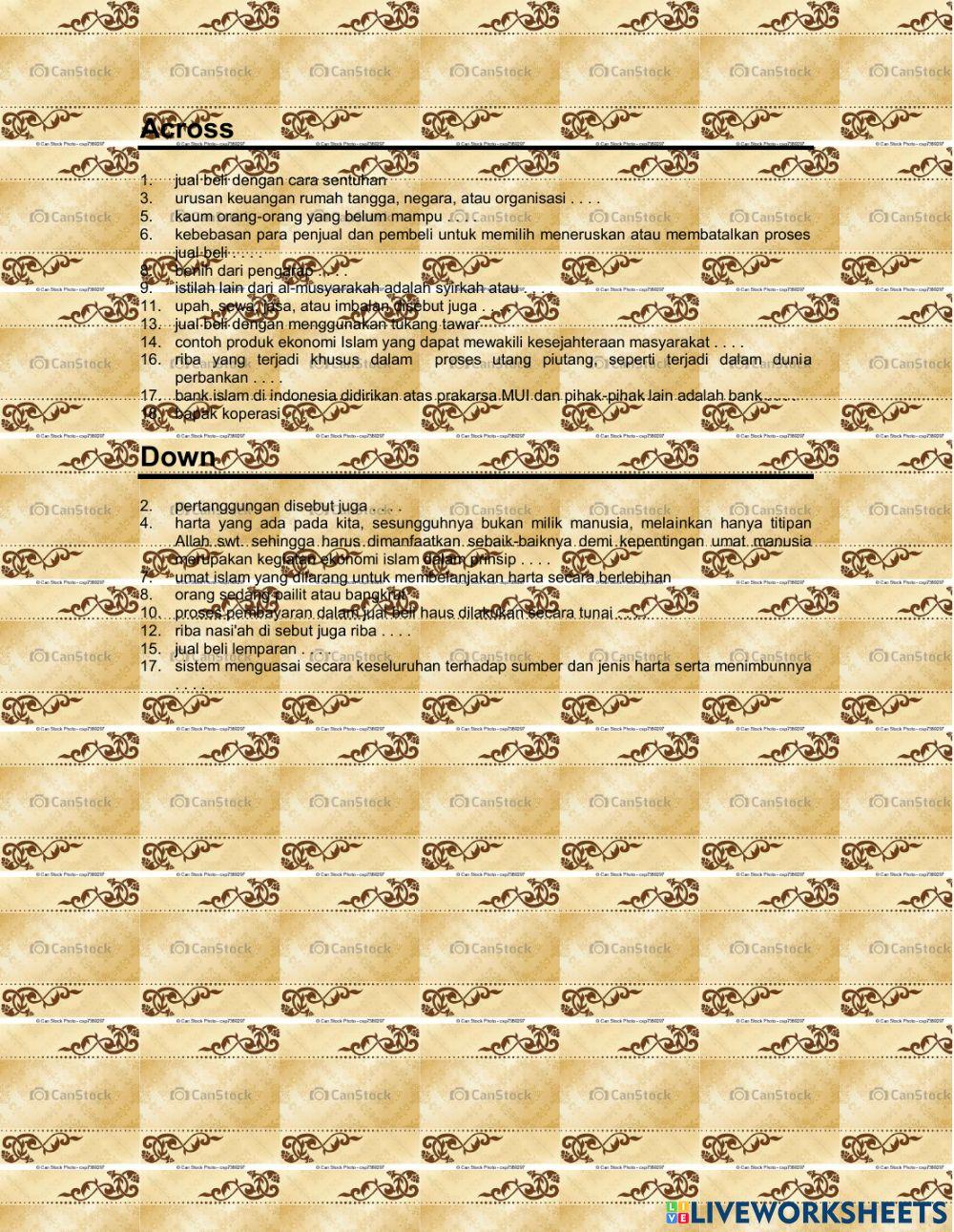 Prinsip dan Praktik ekonomi Islam