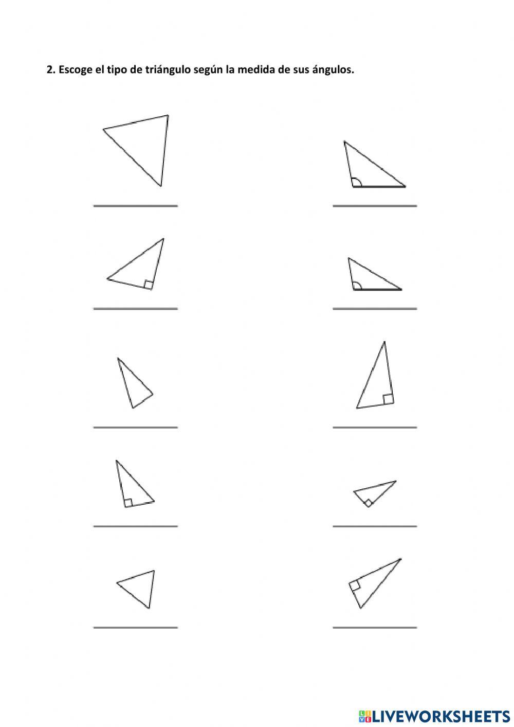 Leccion triangulos y teorema de pitagoras